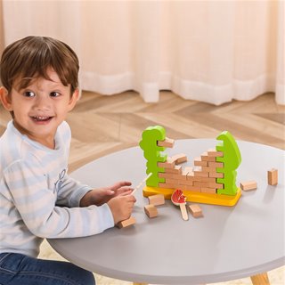 Muur behendigheidsspel